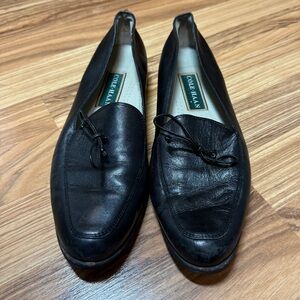 Cole Haan Black Leather Women’s Loafers, 9.5